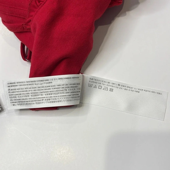 Hollister Red crop corset tank top Women juniors extra small XS ruched boning - Picture 13 of 13